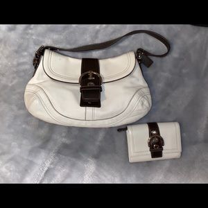 Coach purse and wallet